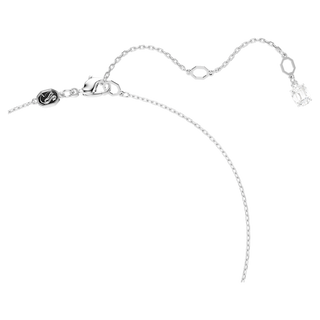 Pendente Matrix, Taglio misto, Bianco, Placcato rodio