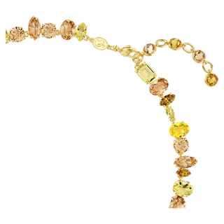Collana Gema, Taglio misto, Giallo, Placcato color oro