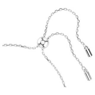 Braccialetto Ariana Grande x Swarovski, Crystal Pearl, Taglio Round, Bianco, Placcato rodio