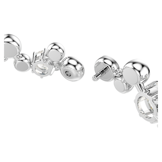 Braccialetto Constella, Taglio misto, Bianco, Placcato rodio