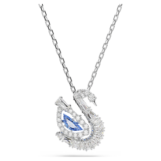 Pendente Swan, Taglio misto, Cigno, Blu