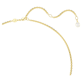 Pendente Millenia, Taglio ottagonale, Caramello, Placcato color oro