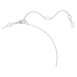 Pendente Matrix, Taglio misto, Blu, Placcato rodio