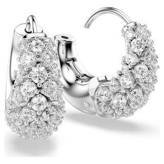 Orecchini Sublima, Bianchi, Placcato rodio