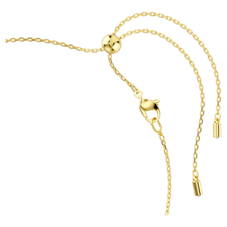 Collana Idyllia, Crystal Pearl, Taglio misto, Fiore, Multicolore, Placcato color oro