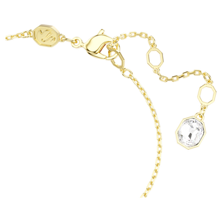 Braccialetto Idyllia, Taglio misto, Fiore, Multicolore, Placcato color oro