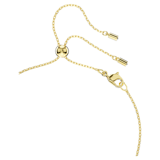 Pendente Mesmera, Taglio misto, Verde, Placcato color oro