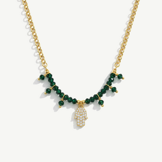 Collana con Mano di Fatima a Ventaglio