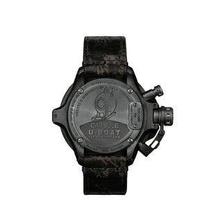 U-Boat Capsule PVD BK BL watch 