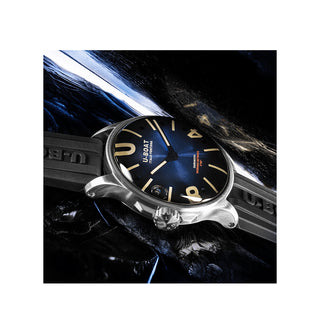 U-Boat Darkmoon Blue SS watch 