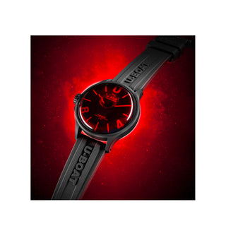 U-Boat Darkmoon Red Glass PVD watch 