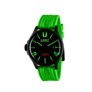 U-Boat Darkmoon BK Green PVD Watch 