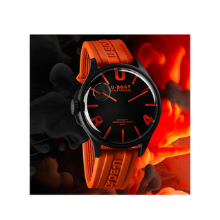 U-Boat Darkmoon BK Orange PVD Watch