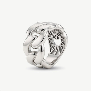 Anello Fabiani a Fascia in Argento