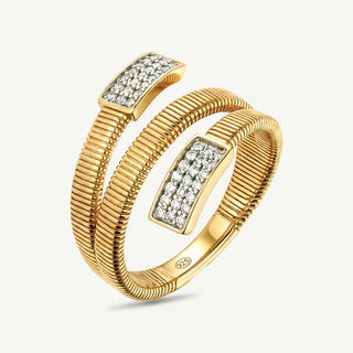 Anello Fabiani in Argento e Zirconi