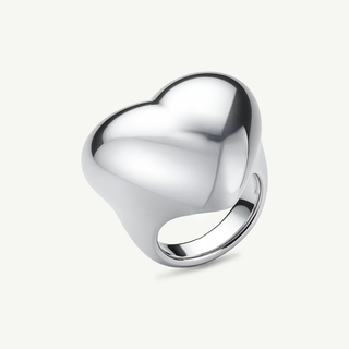 Anello Fabiani a cuore in argento