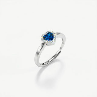Anello Fabiani con Cuore in Argento