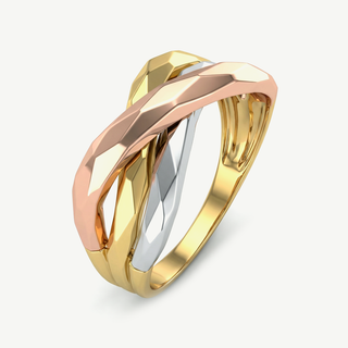 Anello Fabiani a Fascia in Oro