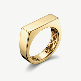 Anello Fabiani a Scudo in Oro 9kt