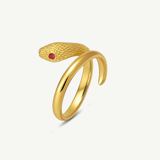 Anello Fabiani serpente in oro giallo 18Kt
