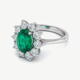 Anello Emerald Queen Margherita by Franco Fabiani