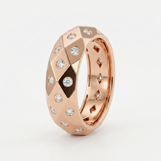 Anello Fascia Prisma by Bubble Jewelry - 8mm