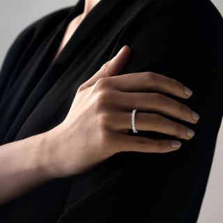 Anello Fabiani eternity con diamanti taglio brillante 1,12ct - Fabiani Gioiellerie
