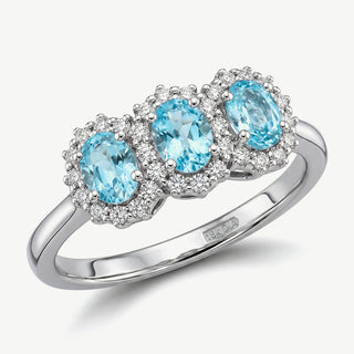 Anello Gemmarara Margherita Trilogy