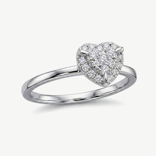 Anello Gemmarara Solitario - 0,12Ct