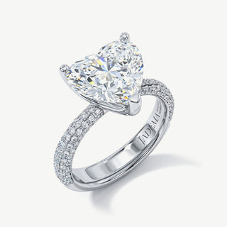 Anello Solitario Heart Jadema x Franco Fabiani
