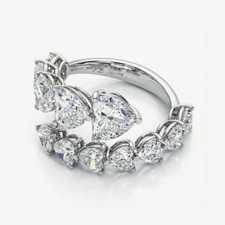 Anello Veretta Cuori Jadema x Franco Fabiani