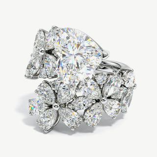 Anello Toi et Moi Cuore e Fiori Jadema x Franco Fabiani