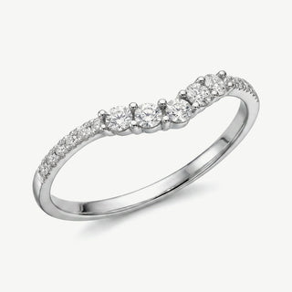 Anello Gemmarara Riviera - 0,05Ct