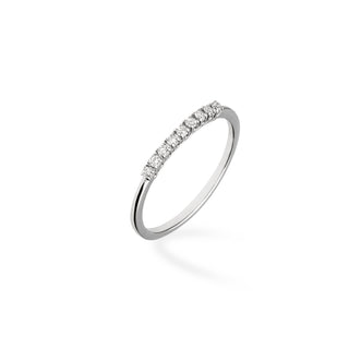 Anello Fabiani riviera con diamanti 0,11Ct - Fabiani Gioiellerie