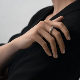 Anello Fabiani riviera con diamanti taglio brillante 1,75ct - Fabiani Gioiellerie