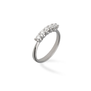Anello Fabiani riviera con diamanti 0,50ct - Fabiani Gioiellerie