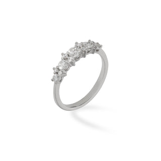 Anello Fabiani riviera con diamanti 0,70Ct - Fabiani Gioiellerie