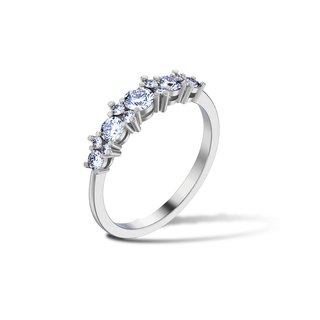 Anello Fabiani riviera con diamanti 0,70Ct