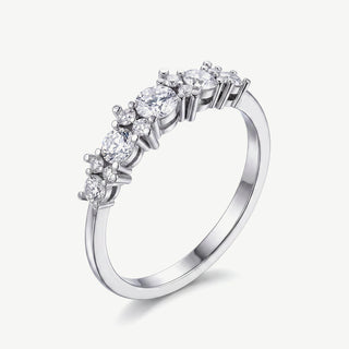 Anello Riviera con Diamanti 0,70Ct
