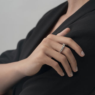 Anello Fabiani riviera con diamanti taglio brillante 1,81Ct - Fabiani Gioiellerie