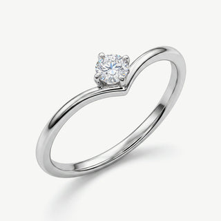 Anello Gemmarara Solitario - 0,03Ct