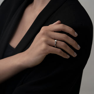 Anello Fabiani solitario con diamante da 0,30Ct - Fabiani Gioiellerie