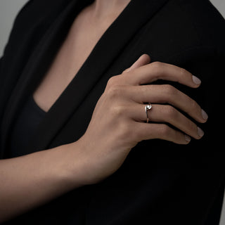 Anello Fabiani solitario con diamante taglio brillante - Fabiani Gioiellerie