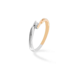 Anello Fabiani solitario con diamante da 0,05 Ct - Fabiani Gioiellerie