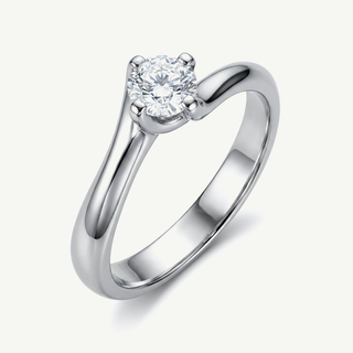 Anello Fabiani solitario con diamante da 0,30Ct