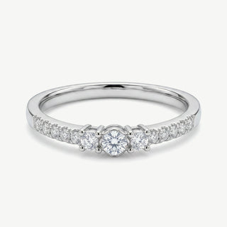Anello Gemmarara Trilogy - 0,05Ct