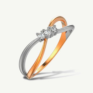 Anello Fabiani Trilogy Fiocco con Diamante