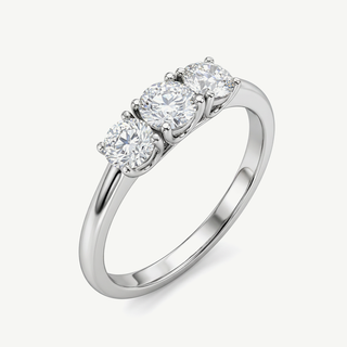 Anello Fabiani Trilogy in Oro e Diamanti 0,75ct