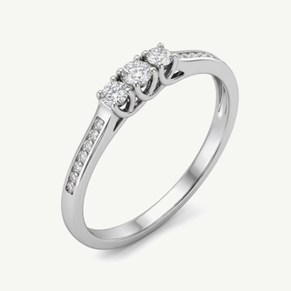 Anello Fabiani Trilogy in Oro e Diamanti