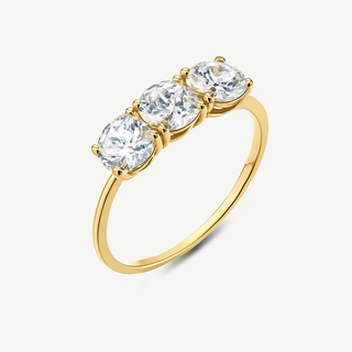 Anello Fabiani Trilogy in Oro Giallo 9kt